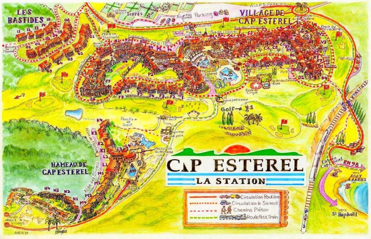 Huuummm C'Est La ! Beau T2 Cap Esterel Village Avec Clim ! Saint-Raphaël Екстериор снимка
